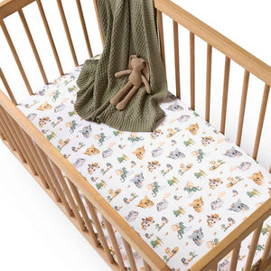 Dragon Fitted Cot Sheet