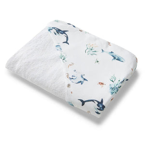 Ocean Hooded Baby Towel