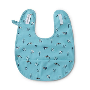 Blue Ocean Snuggle Bib