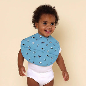 Blue Ocean Snuggle Bib