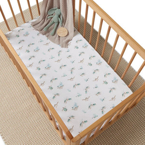 Turtle Fitted Cot Sheet