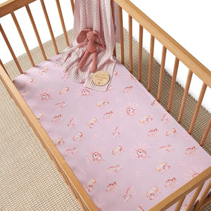 Unicorn Fitted Cot Sheet