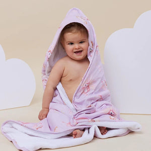 Unicorn Hooded Baby Towel