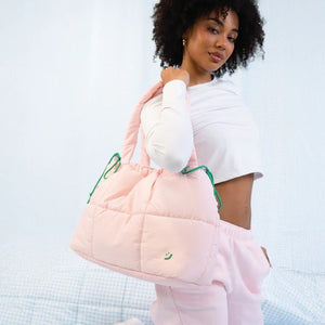 Baby Pink Marshmellow Midi Tote