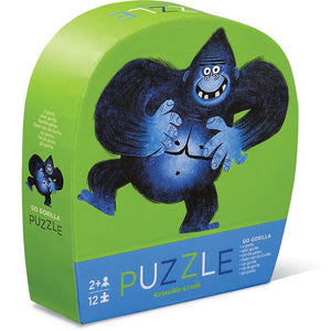 Mini Puzzle- 12 pc - Go Gorilla