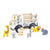 Wooden Pullback Zoo Truck With Animals