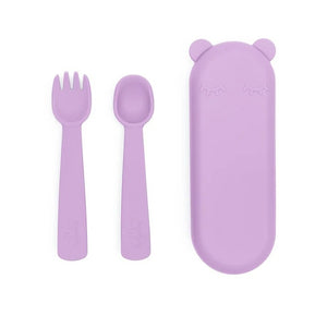 Feedie Fork & Spoon Set (Lilac)