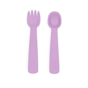 Feedie Fork & Spoon Set (Lilac)