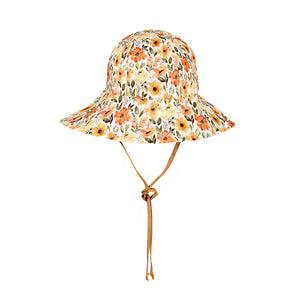 Wanderer Girls Reversible Bucket Sun Hat (Margaret/Maize)