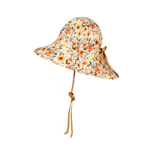 Wanderer Girls Reversible Bucket Sun Hat (Margaret/Maize)