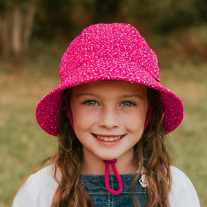 Ponytail Bucket Sun Hat (Sprinkles)