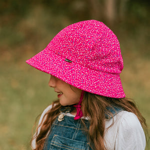 Ponytail Bucket Sun Hat (Sprinkles)