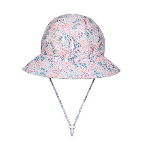 Ponytail Swim Bucket Beach Hat (Blossom)