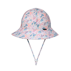 Ponytail Swim Bucket Beach Hat (Blossom)