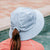 Ponytail Swim Bucket Beach Hat (Stevie)