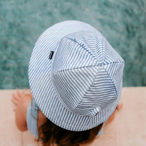 Ponytail Swim Bucket Beach Hat (Stevie)