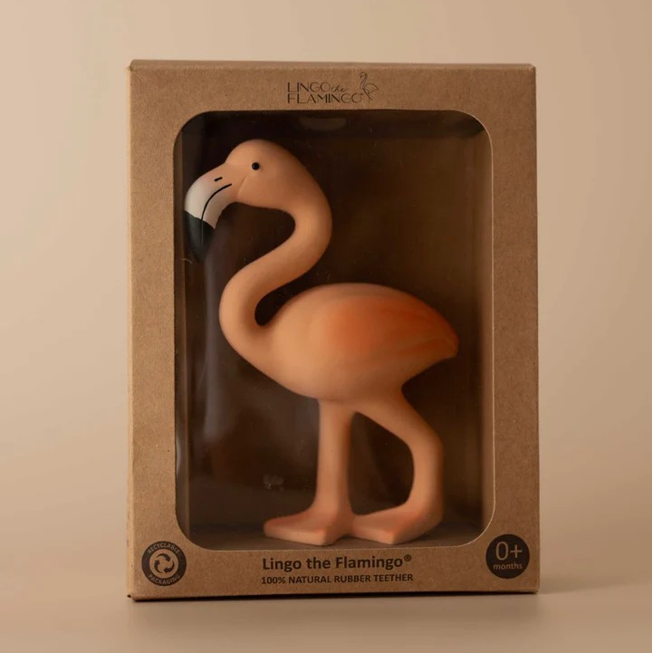 Lingo The Flamingo Teether