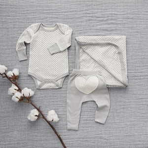 Dove Grey LS Bodysuit