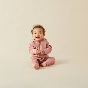 Magnolia Pink Winter Zipsuit