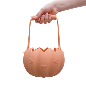 Halloween Pumpkin Bucket - Dark Peach