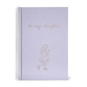 Illustrated Cover Keepsake Journal - Daughter (Lilac)