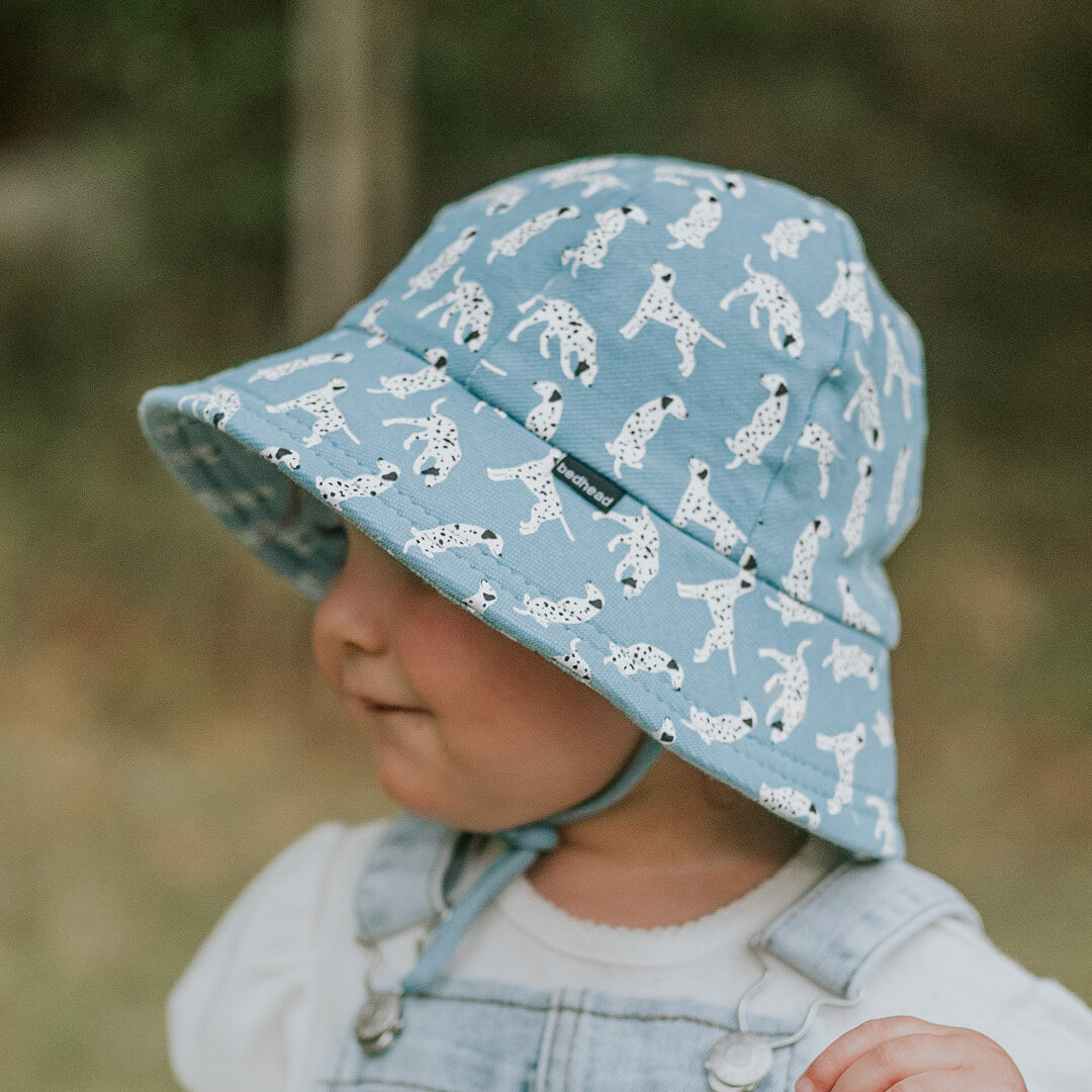 Toddler Bucket Sun Hat (Dalmation)