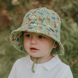 Toddler Bucket Sun Hat (Dino)