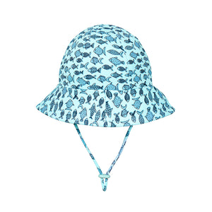 Toddler Bucket Sun Hat (Fish)