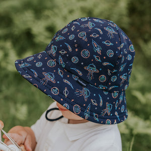 Toddler Bucket Sun Hat (Space)