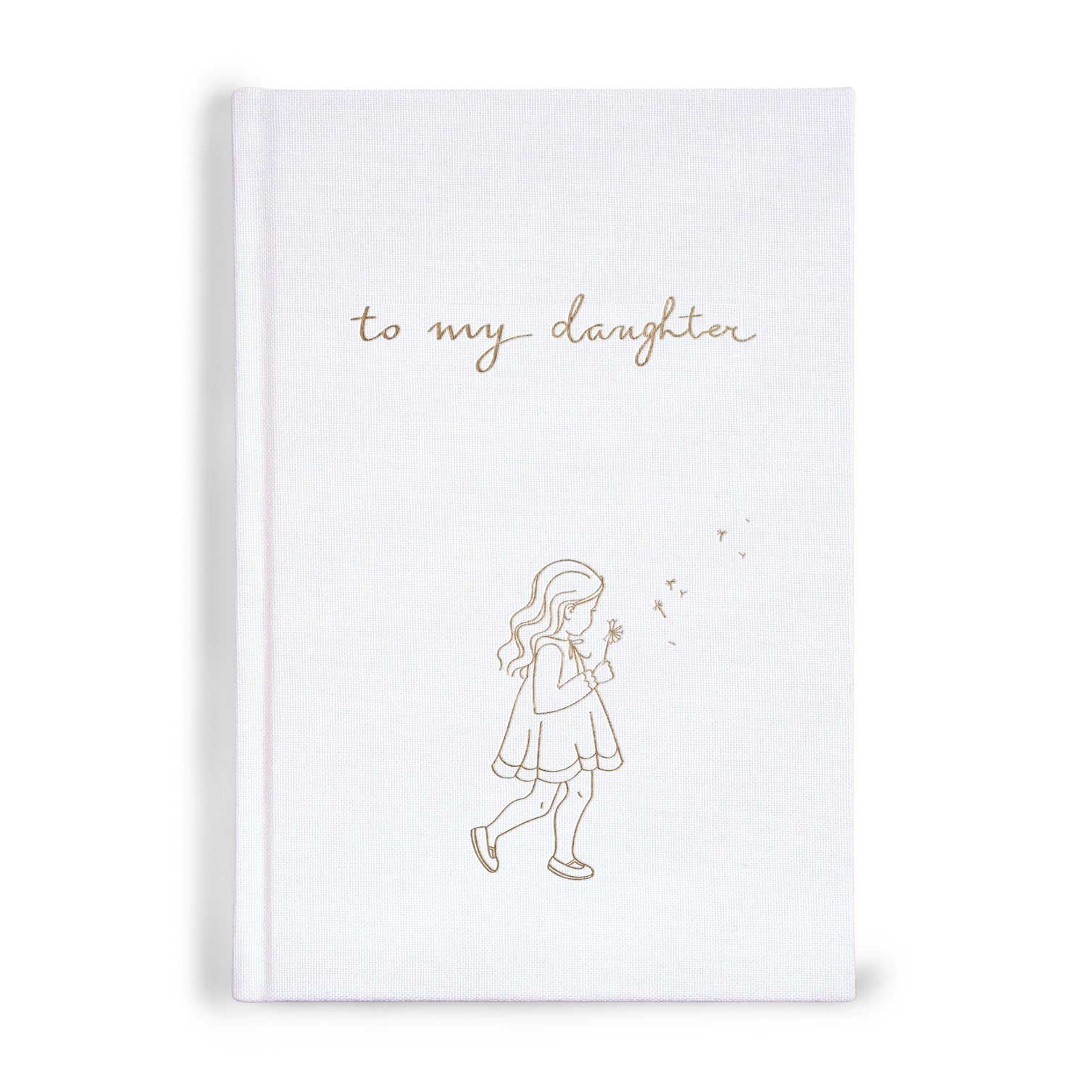 Illustrated Cover Keepsake Journal - Daughter (Ivory)