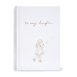 Illustrated Cover Keepsake Journal - Daughter (Ivory)