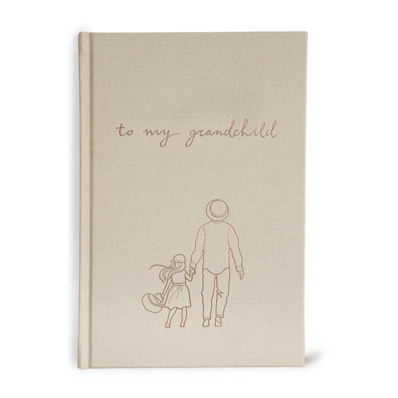 Illustrated Cover Keepsake Journal - Grandchild (Ecru)