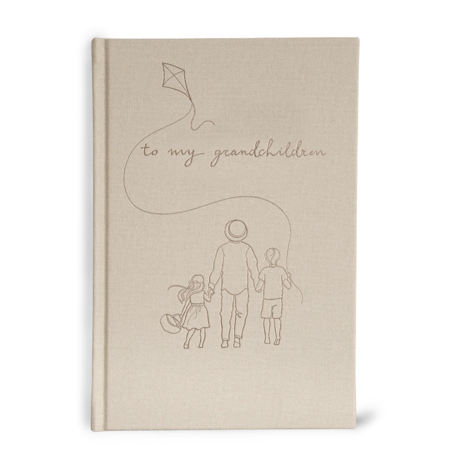 Illustrated Cover Keepsake Journal - Grandchildren (Ecru)