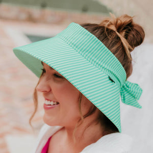 Ladies Wide-Brimmed Swim Visor (Andie)