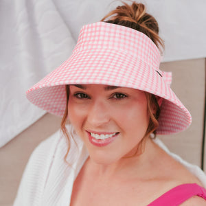 Ladies Wide-Brimmed Swim Visor (Skipper)