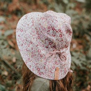 Sightseer Girls Wide-Brimmed Sun Bonnet (Ramble/Rosa)