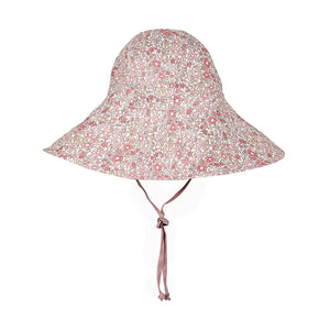 Sightseer Girls Wide-Brimmed Sun Bonnet (Ramble/Rosa)