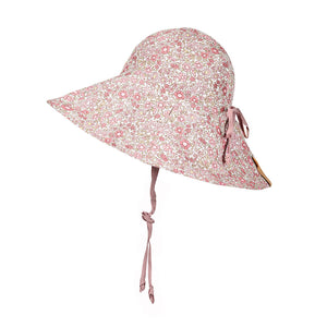 Sightseer Girls Wide-Brimmed Sun Bonnet (Ramble/Rosa)