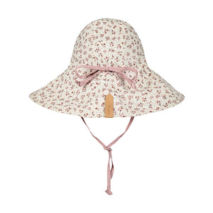 Sightseer Girls Wide-Brimmed Sun Bonnet (Ruby/Rosa)