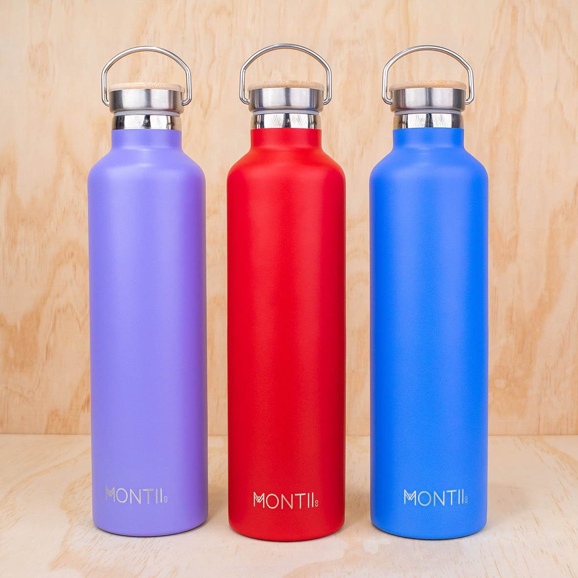 Mega Dishwasher Safe Insulated Drink Bottle 1000ml Strawberry by