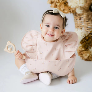 Posy Frill Snuggle Bib