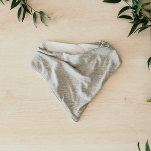 Grey Marle Dribble Bib