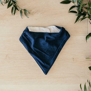 Navy Dribble Bib