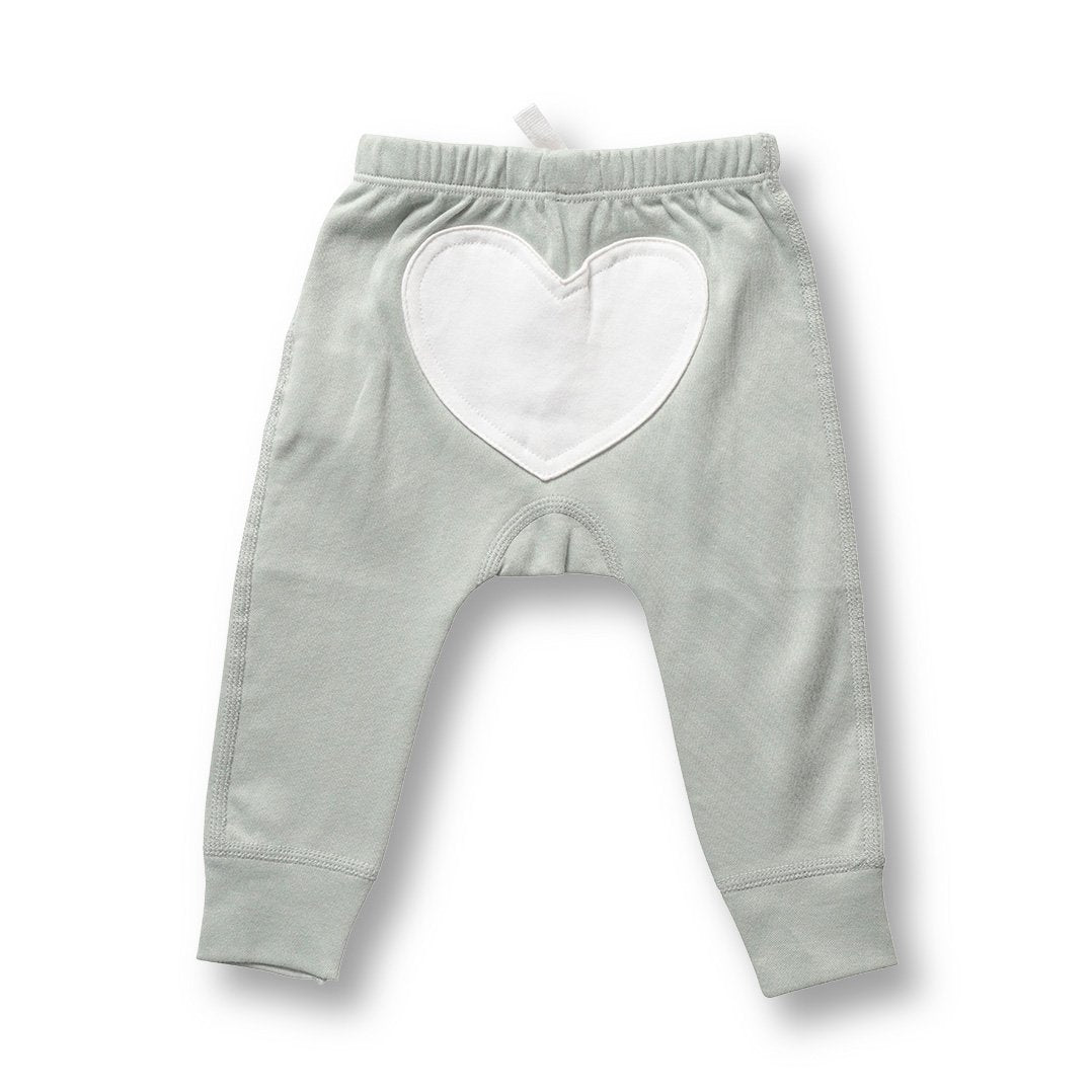 Dove Grey Heart Pants