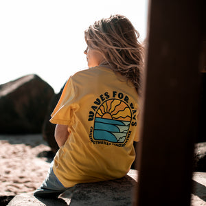 BARREL TEE - DESERT YELLOW