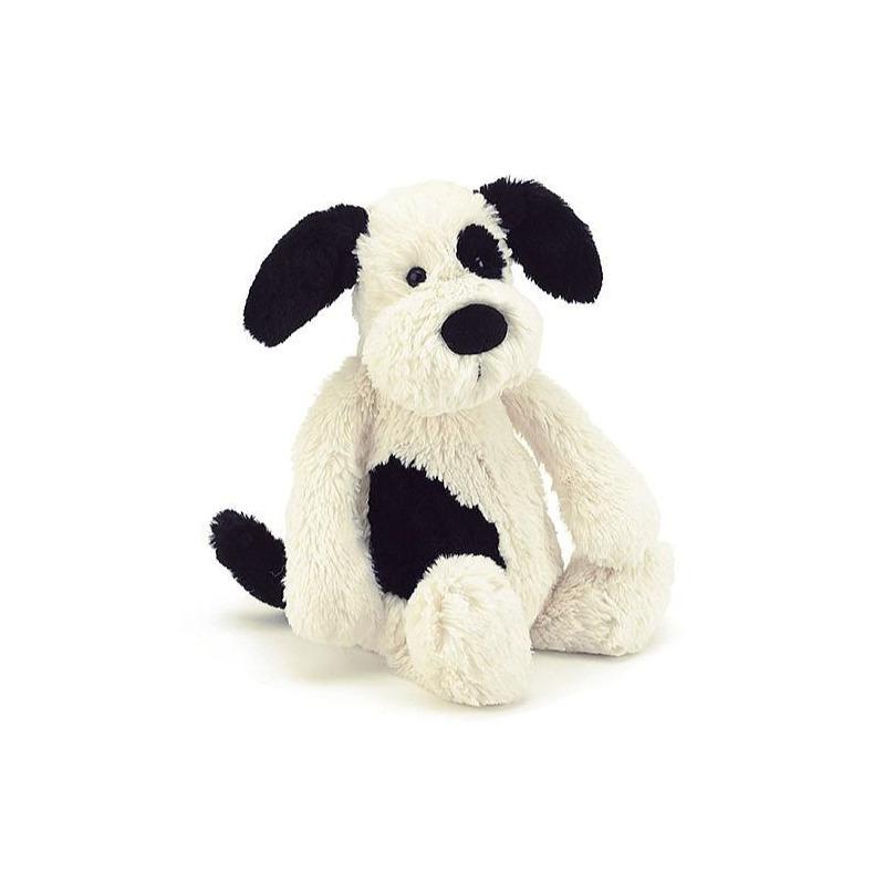 Bashful Black & Cream Puppy (Small)