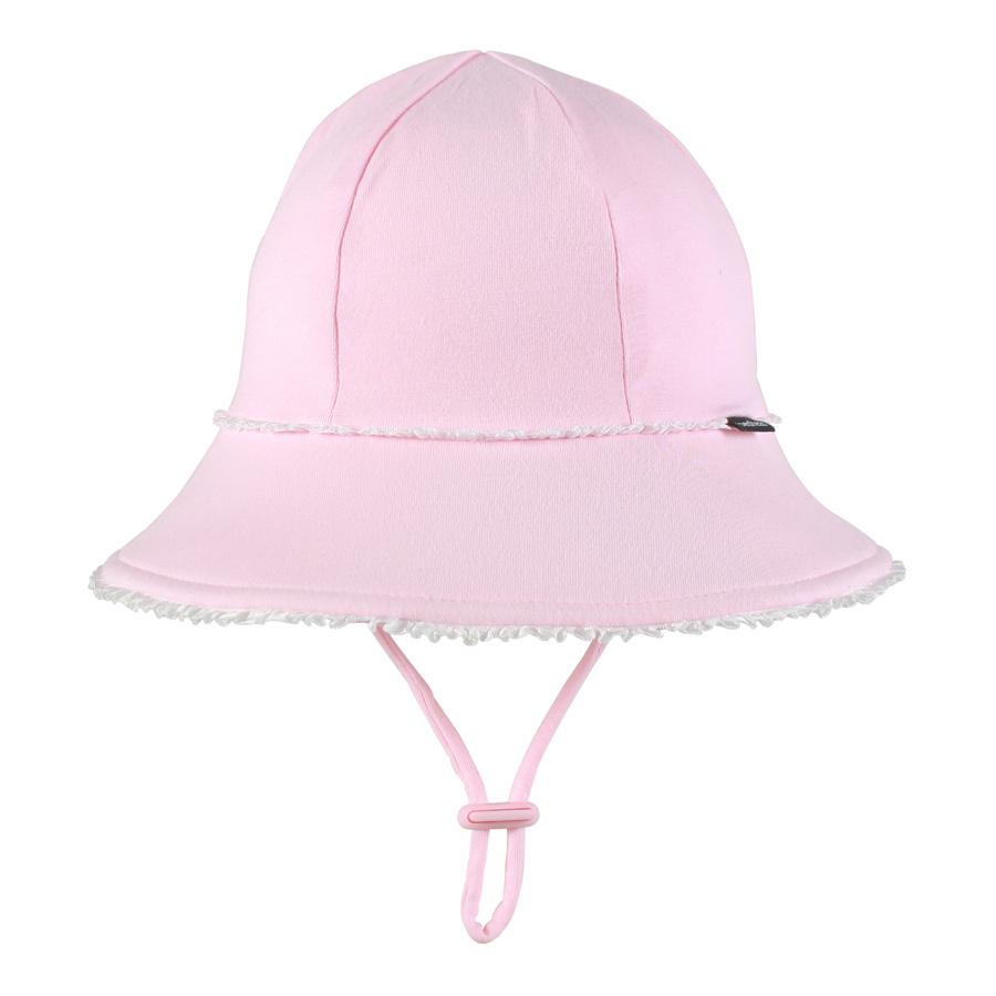 Baby Bucket Ruffle Trim Hat (Blush)