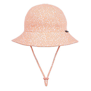 Kids Ponytail Bucket Sun Hat (Petunia)