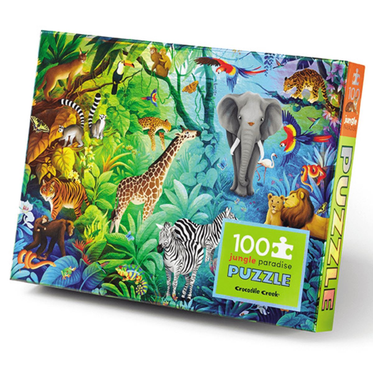 WWF 100 pc puzzle - Giraffes - Puzzles