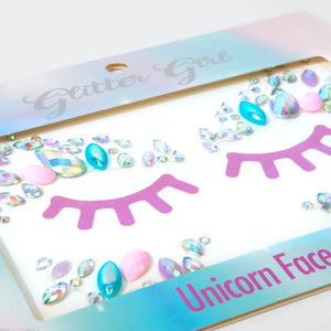 Unicorn Face Gems (Pastel Cutie)